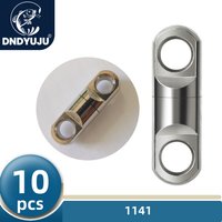 DNDYUJU 10 pièces émerillons solides pour anneau de pêche colonne roulement rotatif émerillons hameçons de pêche leurres connecteur accessoires de pêche