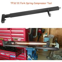 TML Motorcycle Repair Parts TFSC 01 Fork Spring Compressor Tool for Most Current Sport Bikes and Road Racers-Steel-1Pack