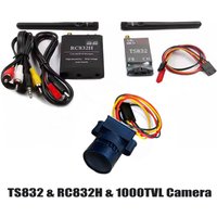 TS832 48Ch 5.8G 600mw Wireless Video Transmitter & 1000TVL Camera for RC FPV Aerial Photography