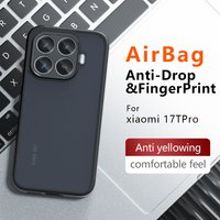 Shockproof Hard PC+Silicone Phone Case For Xiaomi 17T 15T 14T 13T 17 15 14 13 Pro Max 17 15 14 13 Ultra Clear&Matte Back Cover
