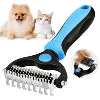 Professional Pet Deshedding Brush Dog Hair Remover Pet Fur Knot Cutter Puppy Cat
