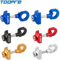 AliExpress TOOPRE Toopre Folding Bike Single Speed Chain Tensioner Bicycle BMX Fixed Gear Chain Adjuster Aluminum Alloy Fits 3/8 Axles