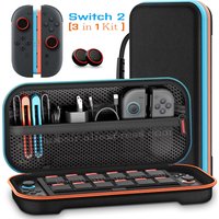 Portable Carrying Case for Nintendo Switch 2 Travel EVA Hard Bag Waterproof Shell Storage Space Bag for NS Switch2 Accessories