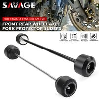 For YAMAHA FZ1 FZ6 FZ8 N/S Fazer XJR 1300 TDM900 Bulldog 1100 XT1200Z Motorcycle Front Wheel Fork Axle Slider Crash Protector