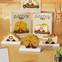 New Kawaii Dessert Bread Baguette Sandwich Building Blocks Children's Early Education Educational Assembly Building Blocks Toys