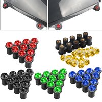 Boulons de déflecteurs de vent de pare-brise M5 pour YAMAHA TRACER 900, 700, 10 pièces