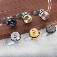 Password Lock 3 Digital Code Combination Lock Box Mail Post New Alloy Zinc Locker Cabinet For Caravans Motor Homes Boats