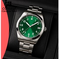 CORGEUT 36/39mm Luxury Men's Automatic Mechanical Watch NH35 316L Stainless steel BGW9 Luminous Fashionable Men's Gift Watches