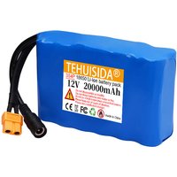 12V 3S4P 20Ah built-in BMS battery pack 18650 lithium ion rechargeable battery fishing bait boat accessories HJ817 V080