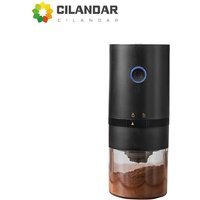 Portable Electric Coffee Grinder with USB Charging Adjustable Ceramic Grinding Core Long Endurance for Outdoor Travel