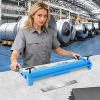 0-120° Manual Bending Machine, 630MM Vise Table Mounted Metal Bender,Sheet Metal Bender for 1-1.2mm thickness & 630mm length various metal materials