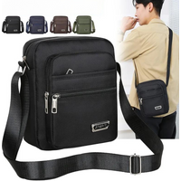 Brand New Men Crossbody Bags Male Nylon Shoulder Bags Boy Messenger Bags Man Handbags for Travel Casual Large Satchel Grey