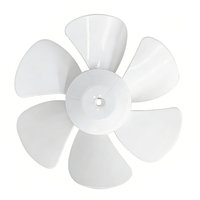Fan Blade for Electric Exhaust Fans with D Hole Configuration Designed for Reliable Fit on 6 in 8 in 10 in and 12 in Models