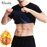 Gilet de Sauna en polymère pour hommes, combinaison de Sauna amincissante pour perte de poids, débardeur avec fermeture éclair, chemise modelante, entraînement de la taille, brûle les graisses