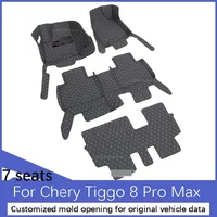 For Chery Tiggo 8 Pro Car Floor Mats Tigo 8 Pro Max 7 Seat Customized Waterproof and Durable Floor Mats 2020-2026 edition models