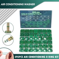 NEW upgrade 595Pcs Air Conditioning O Ring Kit Assortment Set 36 Size O-Type Sealing Rubber Ring Rubber Accessories Maintenance