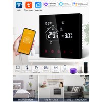 Tuya WiFi Smart Thermostat 16A Programmable Temperature Controller For Electric Warm Floor Heating Works With Alexa Google Home