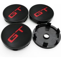 4PCS 56+60MM GT Emblem Car Badge Wheel Center Hub Caps Sticker Rim Cover For Kia GT Ceed Rio Sportage Picanto K5 Optima Forte