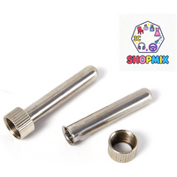 1Set 907 Solder Tip Sleeve Electric Soldering Iron Station Cannula Casing Handle Adapter Repair For NO.907T 905E