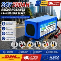 Hochkapazitäts-36V-200Ah-10S4P-18650-Akku-Pack mit integriertem BMS-Board, Komplettset für 500W-Elektroroller, Elektrofahrzeuge und E-Bikes