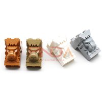 10pcs Lion Head Wall MOC Building Blocks 30274 2x3x3 with Cutout DIY Enlighten Compatible