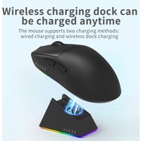 AJAZZ AJ139 V2 MC Symmetrische Ergonomische Kabelgebundene Gaming-Maus, Hochpräziser Sensor, Langlebiger Schalter, Leichte PC-Esports-Maus