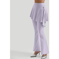 Yoga Flared Pants Two-piece Skirt Pants High Waist Hip Lift Body Anti-exposure Pilates Wid Leg Sports Fitness Leggings Women