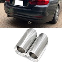 Exhaust Tip Muffler Tailpipes Fit For BMW F20 F21 F22 F23 F30 F31 F34 GT 3 F32 F33 F36 1/2/3/4 Series Exhaust Trim Cover