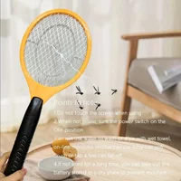 1pc/2pcs - Lightweight and compact household electric mosquito swatter to achieve efficient mosquito killing
