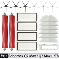 Roborock Q7 Max / Q7 Max+ / Q7 Plus / T8 Hepa Filter Robot Vacuum Cleaner Spare Parts Main Side Brush Mop Cloth Dust Bag