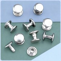 360pcs Leather Rivets StainlessSteel RustProof forLeatherCraft BagMaking BeltMaking ShoeRepair