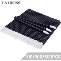 100/300/500pcs Lip Brush Makeup Applicators Lip Gloss Brush Lipstick Wands Multicolor Makeup Beauty Lipstick Cosmetic LAUKISS