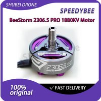 SpeedyBee BeeStorm 2306.5 PRO 1880KV Brushless Motor for FPV Racing Drone 4-6S Lipo 5 inch Freestyle Quadcopter High Performance