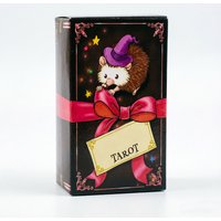 12x7CM Big Tarot Cards Board Games With Paper Guidebook For Beginners , Cute Tarot Cards For Divination, Meditation & Gifts