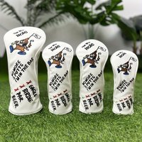 Pirate Themed Golf Club Head Cover - Made of Durable and Waterproof PU Material, Better Protecting the Ball Head