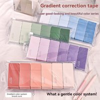 1 Set/6 Piece Cute Kawaii Macaron Correction Tape Altered Tools School Office Corrector Stationery Kids Sweet back to school