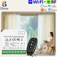 RF433Mhz universal remote control WiFi Tuya SmartLife GoogleHome Alexa Blind Curtain Switch for bedroom Electric Roller Shutter