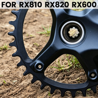 For Grx Plate 1x Chainring 110bcd 4 Bolt For Rx810 Rx820 Rx600 Star 36 38 40 42 44t 46 48 50 52 Chainring Aero Road Single Plate