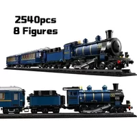 2024 NEW 21344 Orient Express Train Building Blocks Set 140th anniversary luxury train Bricks DIY Toys for Children gifts