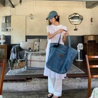 Retro Fashion Tote Bags for Woman Shoulder Bags Casual Versatile Simple Large Capacity Shopping Bags Class Bag for Girl Сумка