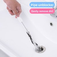 Drain Cleaner Pipe Unclogger Sewer Plunger Hair Clog Remover Washbasin Kitchen Bathroom Drain Unblocking Cleaning Tool