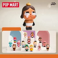 POP MART CRYBABY CRYING AGAIN Series Anime Action Figure Guess Bag Ornament Desktop Doll Model Home Decor Gift for Girls