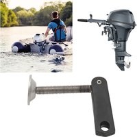 Transom Clip Handle Outboard Motor Mirror Clamping Handle Screw 6E04311800 for Yamaha 4HP 5HP 6HP 8HP 9.9HP 15HP 2 Stroke Engine
