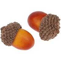 100Pcs Natural Acorns Real Acorns Caps Home DIY Christmas Natural Acorn