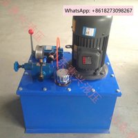 Hydraulic pump station packaging machine 380V hydraulic station 220V manual valve oil press stage car hydraulic cylinder control