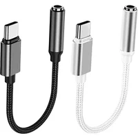 UsB Type CTo 3.5mm Aux Adapter Type-c 3 5 Jack Audio Cable Earphone CableConverter foriPhone 15 Serie iPad Pre Samsung Huawei