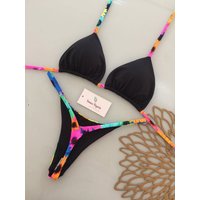 Micro Bikinis 2026 Sexy Women Swimsuit Push Up Swimwear Print Bikini Set Thong Biquini Bathing Suit Swimming Beachwear Female