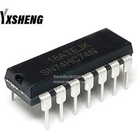 10PCS SN74HC74N DIP-14 74HC74 74HC74N SN74HC74 DIP Integrated IC