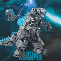 In stock games Monster dinosaur movie Series moc Building Block model toy cus-laa gifts Christmas kids
