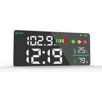 Dienmern DM165A WIFI LED Display Decibel Meter Wall-mounted Temperature/Humidity/Time Monitor Tuya WIFI Connection,Hot Selling